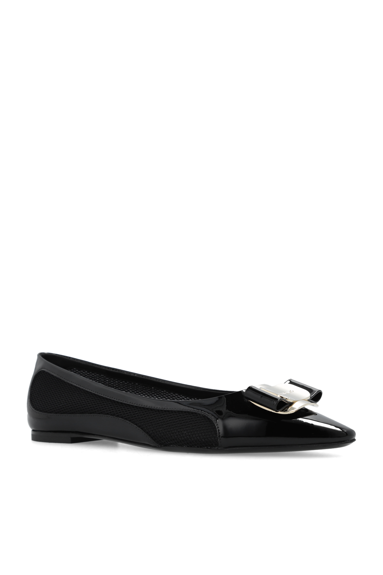 Black 'Zea' ballet flats FERRAGAMO - alexander mcqueen